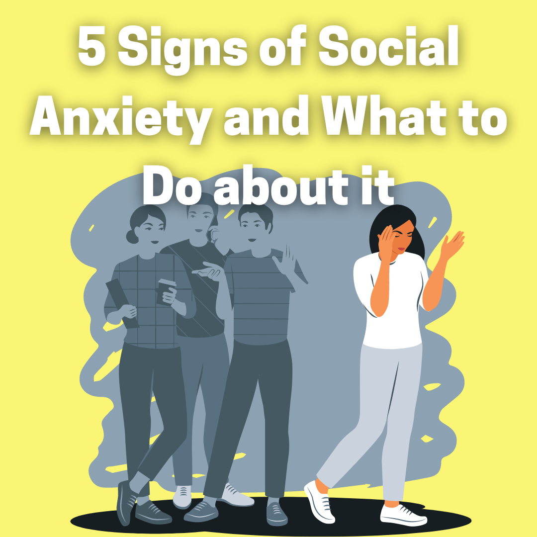 5 Signs of Social Anxiety and What to Do about it... - By Helplink.ie